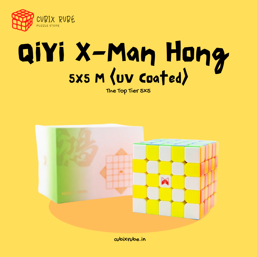 QiYi X-Man Hong 5x5 Magnetic (Ball-Core UV Coated)