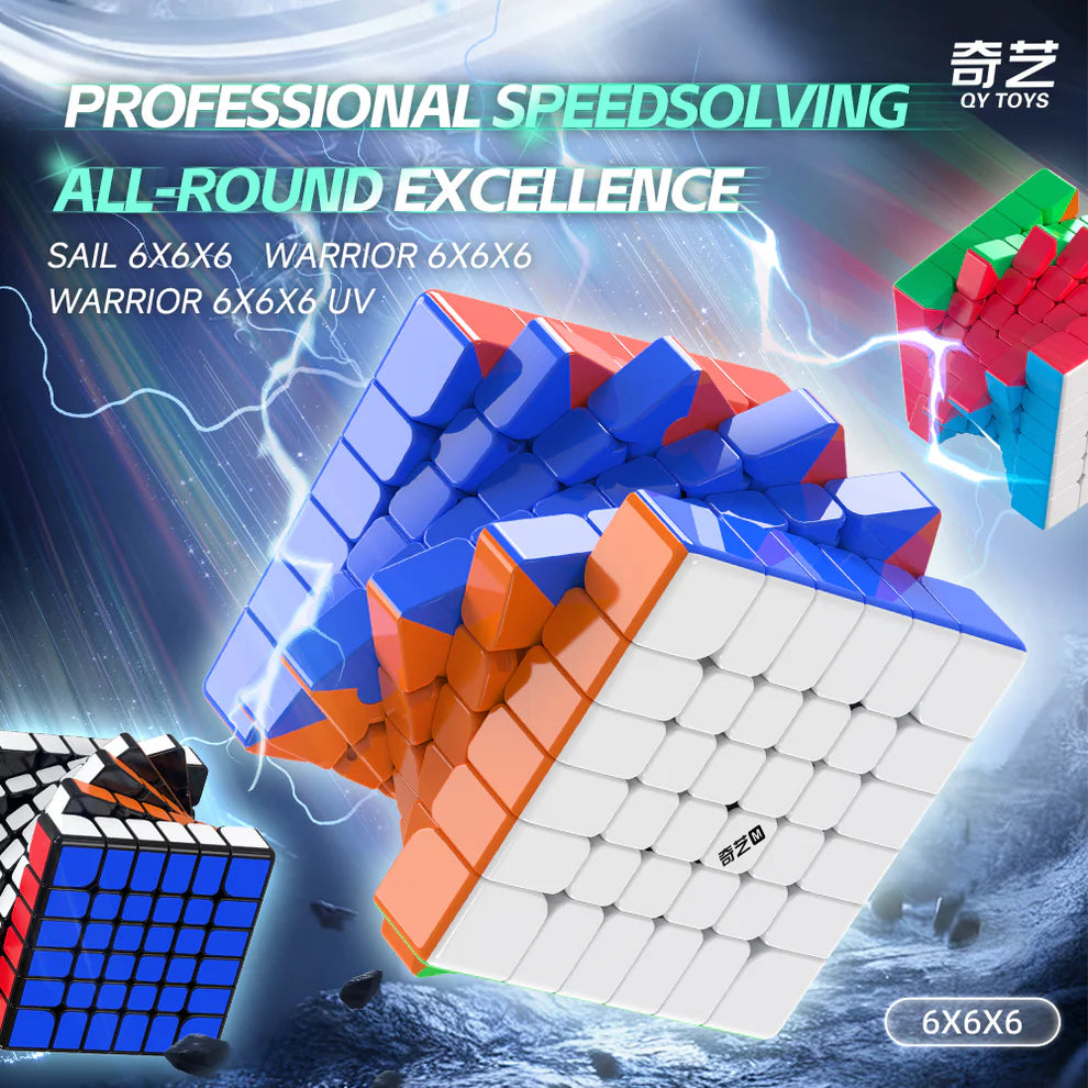 Cubix Rube QiYi Warrior M 6x6 UV – Cubix Rube