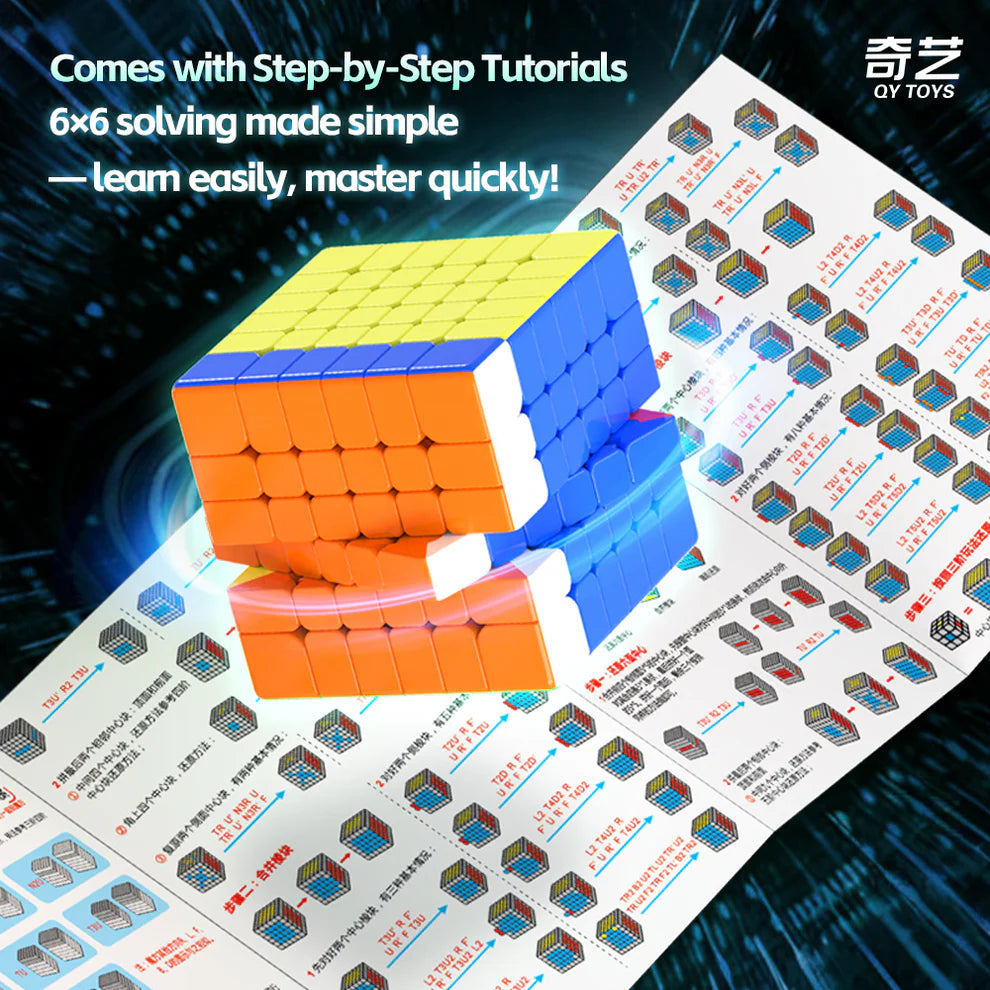Cubix Rube QiYi Warrior M 6x6 UV – Cubix Rube