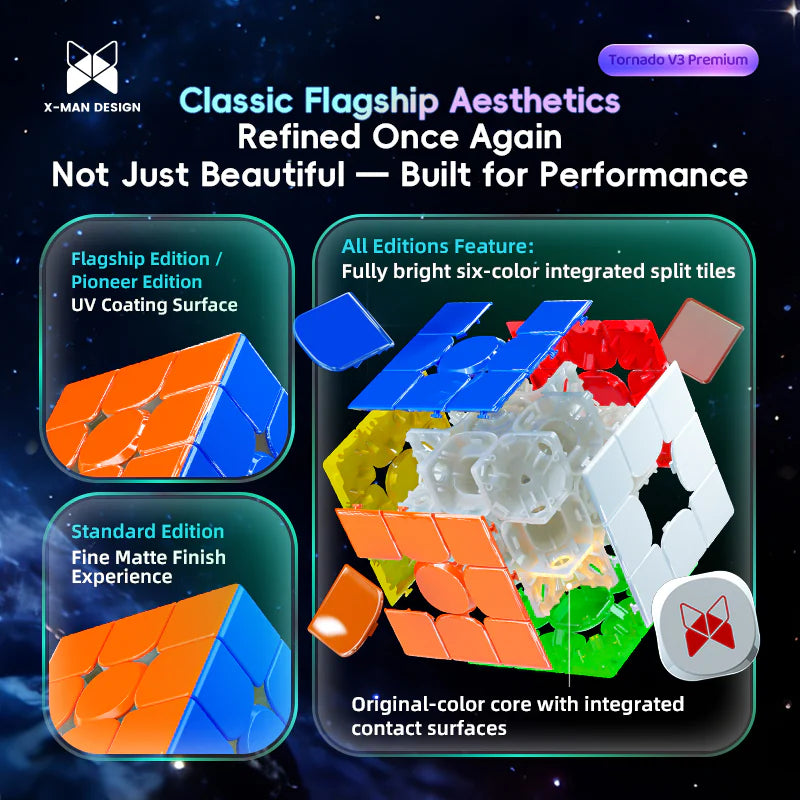Cubix Rube QiYi XMD Tornado v3 Premium – Cubix Rube