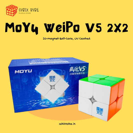 MoYu WeiPo V5 2x2 (20-Magnet Ball-Core, UV Coated)