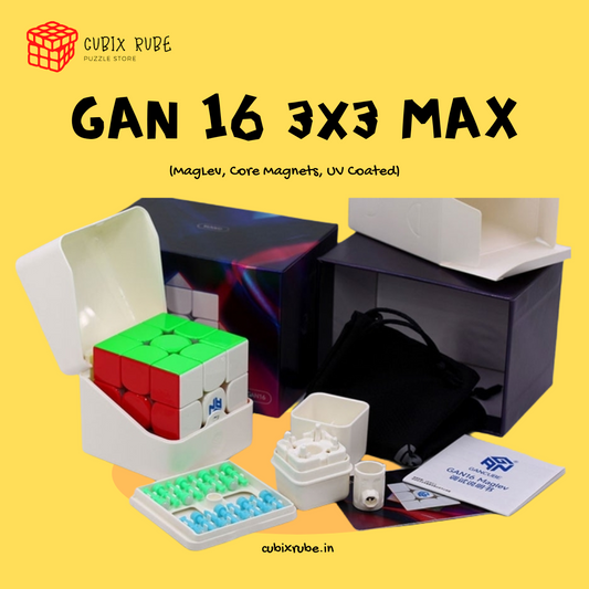GAN 16 3x3 MAX (MagLev, Core-Magnetic, UV Coated)