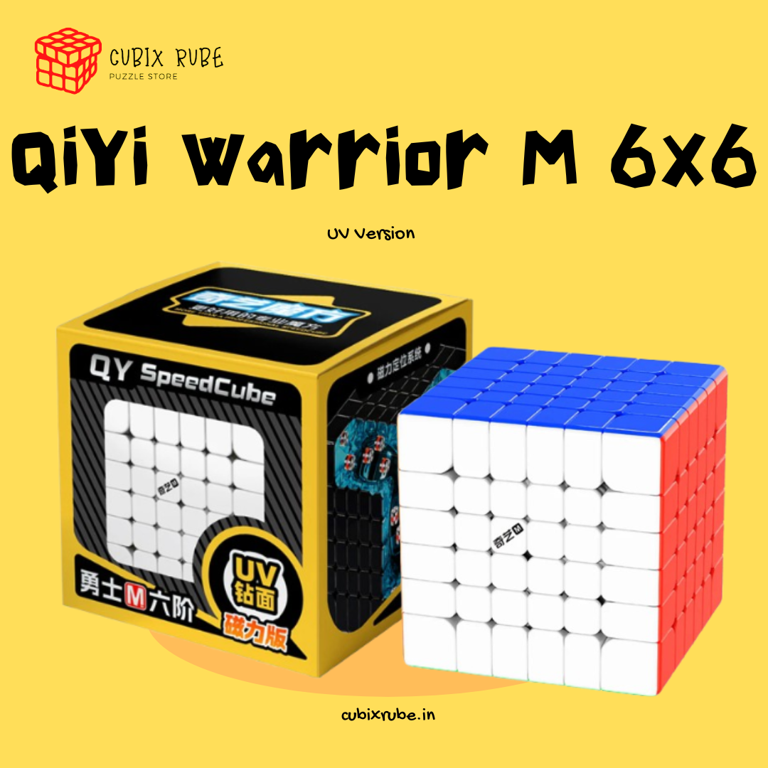 Neon Cubix Rube QiYi Warrior M 6x6 UV – Cubix Rube