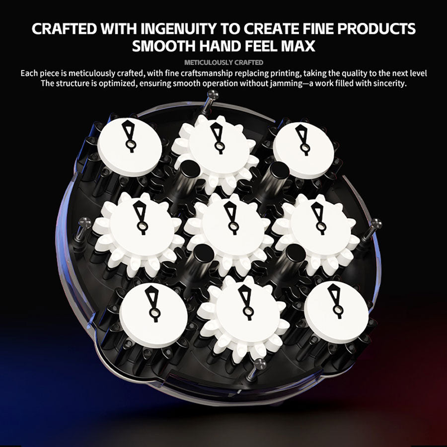 Sengso Magnetic Clock (Black and White)