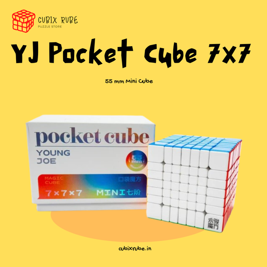 YJ Pocket Cube 7x7 Mini (Magnetic) - 55mm