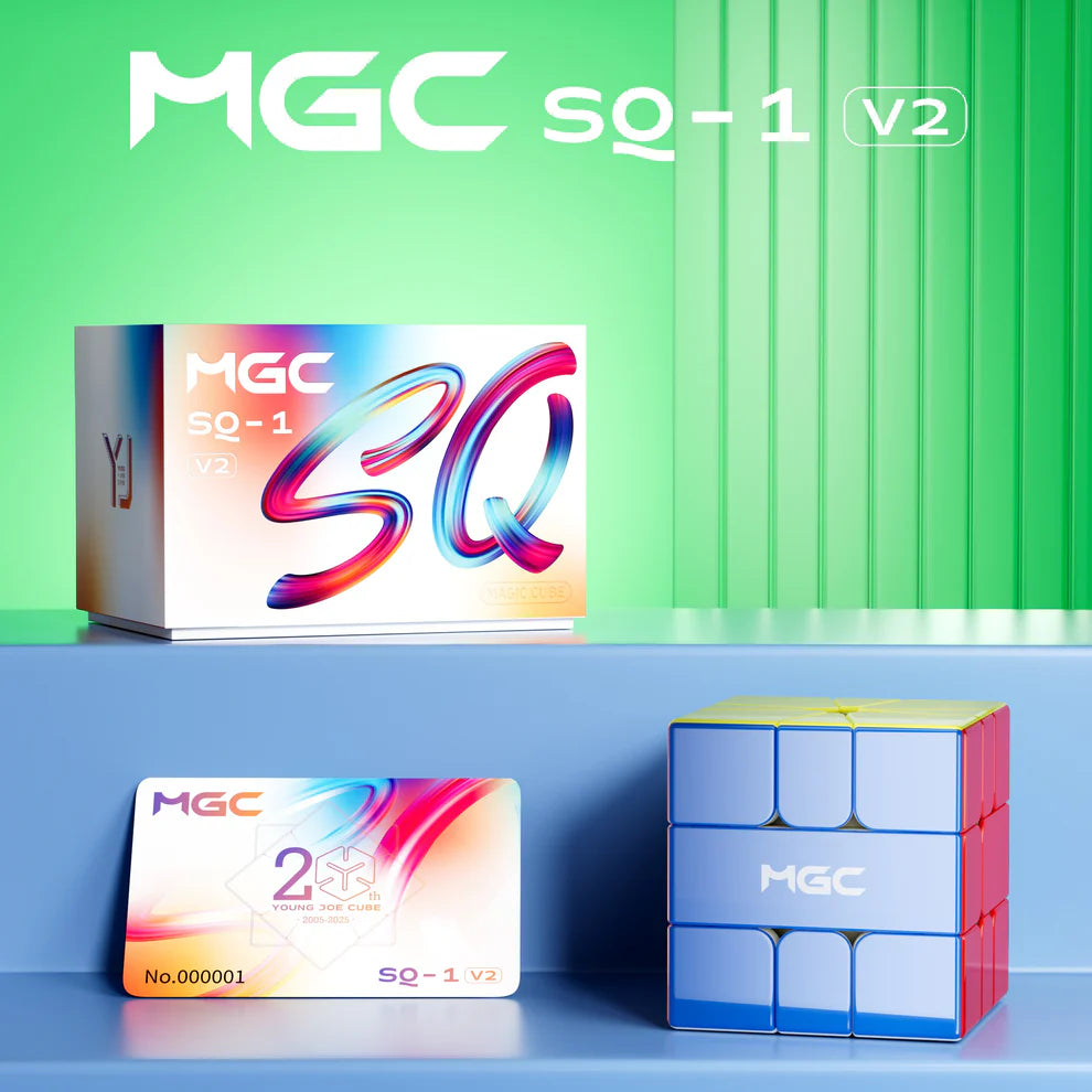 YJ MGC Square-1 v2 (Magnetic, UV Coated)