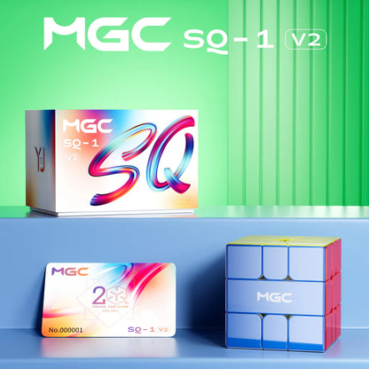 YJ MGC Square-1 v2 (Magnetic, UV Coated)