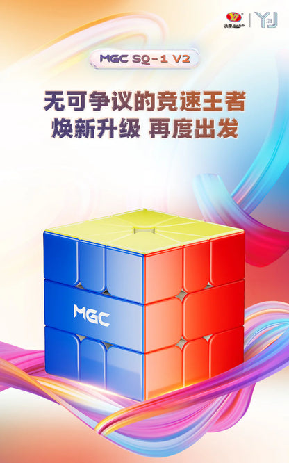 YJ MGC Square-1 v2 (Magnetic, UV Coated)