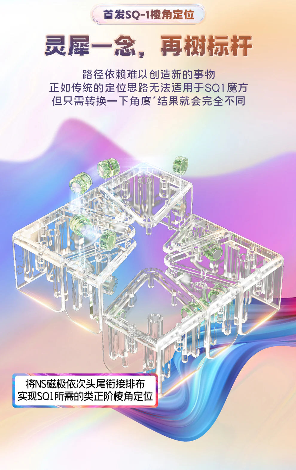 YJ MGC Square-1 v2 (Magnetic, UV Coated)