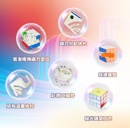 YJ MGC Square-1 v2 (Magnetic, UV Coated)