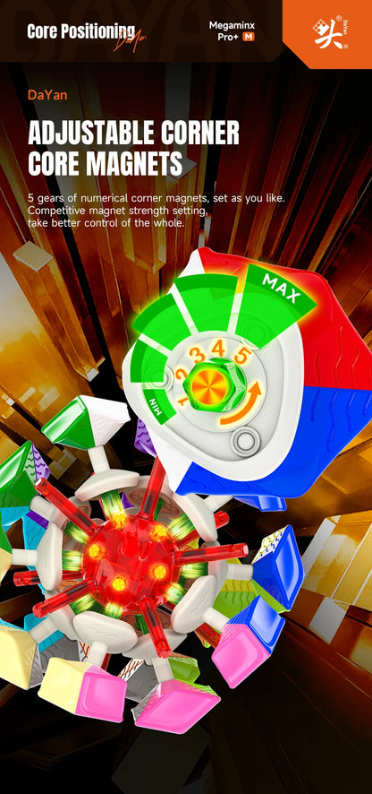 DaYan Megaminx Pro+ Magnetic (Ball-Core)