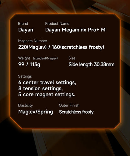 DaYan Megaminx Pro+ Magnetic (Ball-Core)