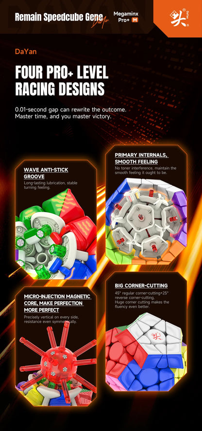 DaYan Megaminx Pro+ Magnetic (Ball-Core)